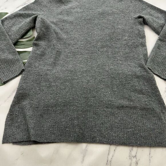 Old Navy Womens Open Front Cardigan Sweater Size L Gray Tunic Length - Picture 12 of 12